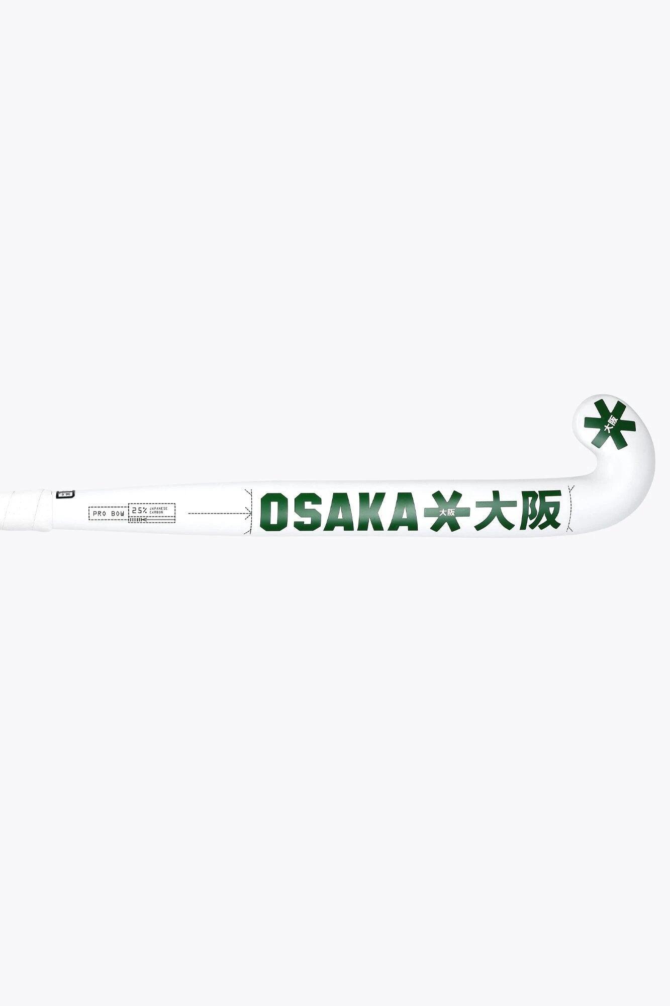 Osaka veldhockeystick Pro Bow 25 | Wit 5/6