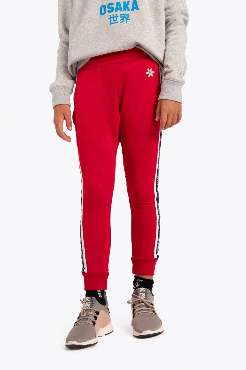 Pantalons de survêtement d'entraînement pour enfants Osaka | Rouge 1/6