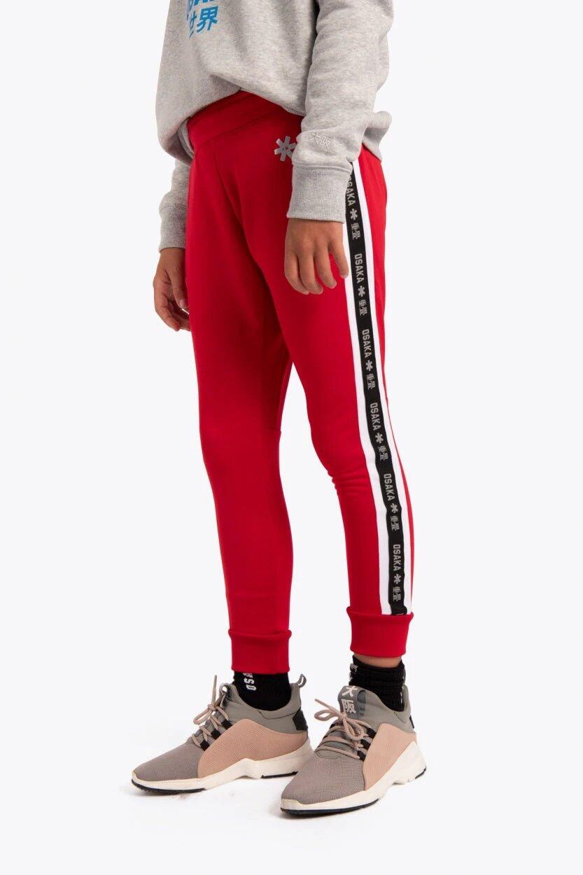 Pantalons de survêtement d'entraînement pour enfants Osaka | Rouge 5/6