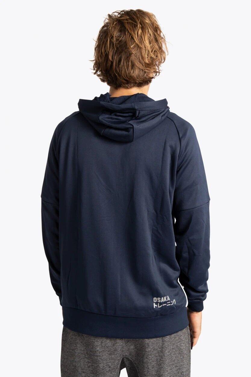 Sweat à capuche zippé d'entraînement Osaka pour hommes | Marine 3/6