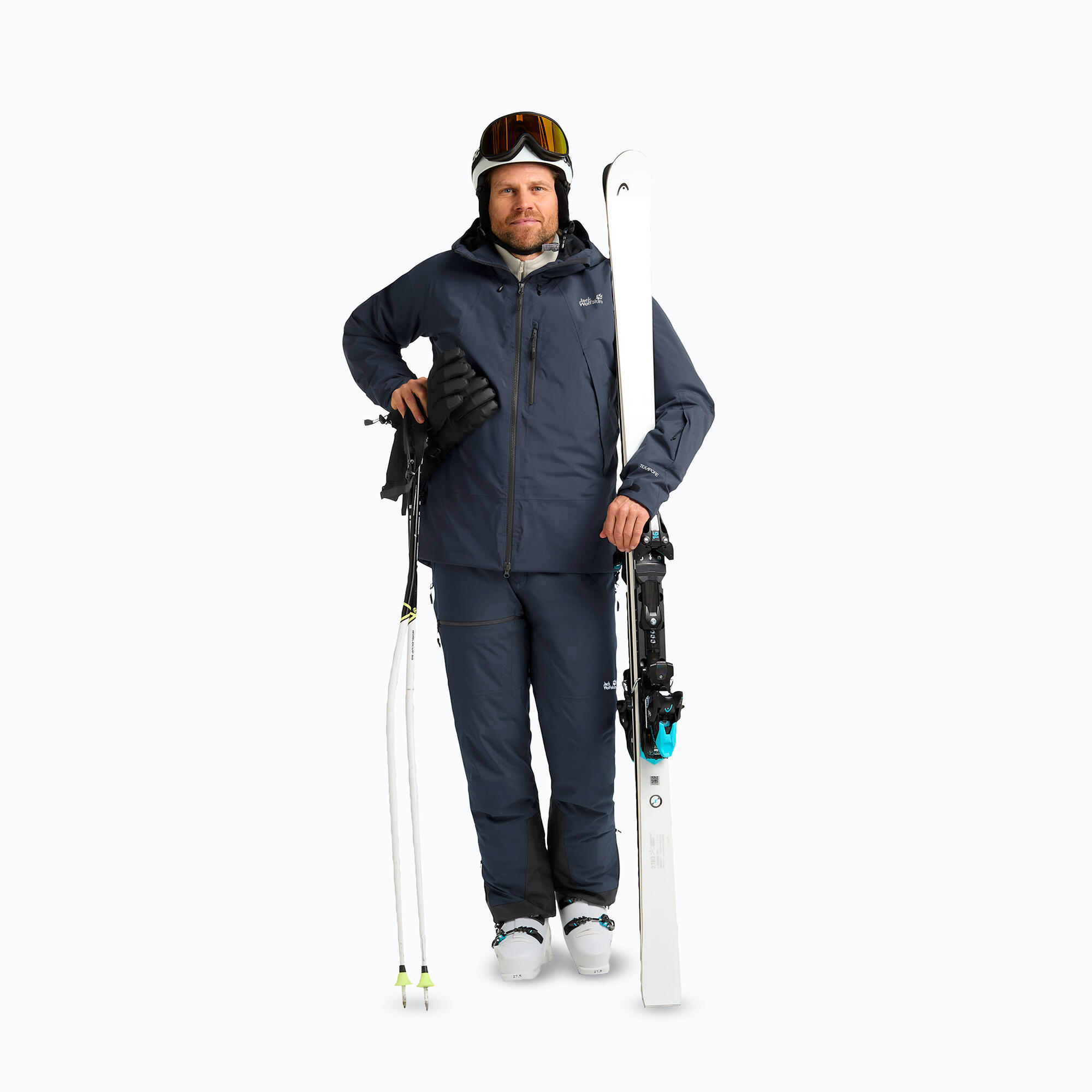Kurtka narciarska męska Jack Wolfskin Flowline Pro 2L Ins 2/5
