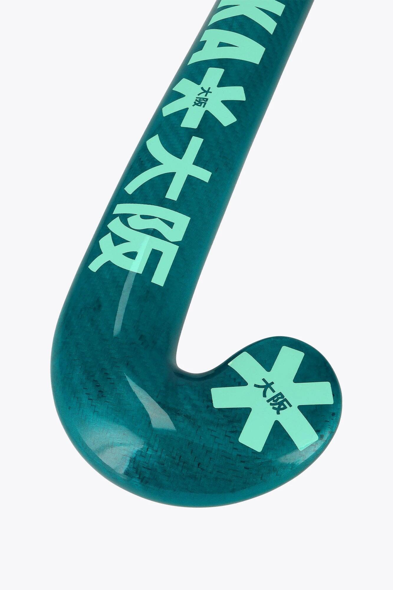 Mazza da hockey su prato Osaka Mid Bow 70 | Verde acqua trasformabile 3/6