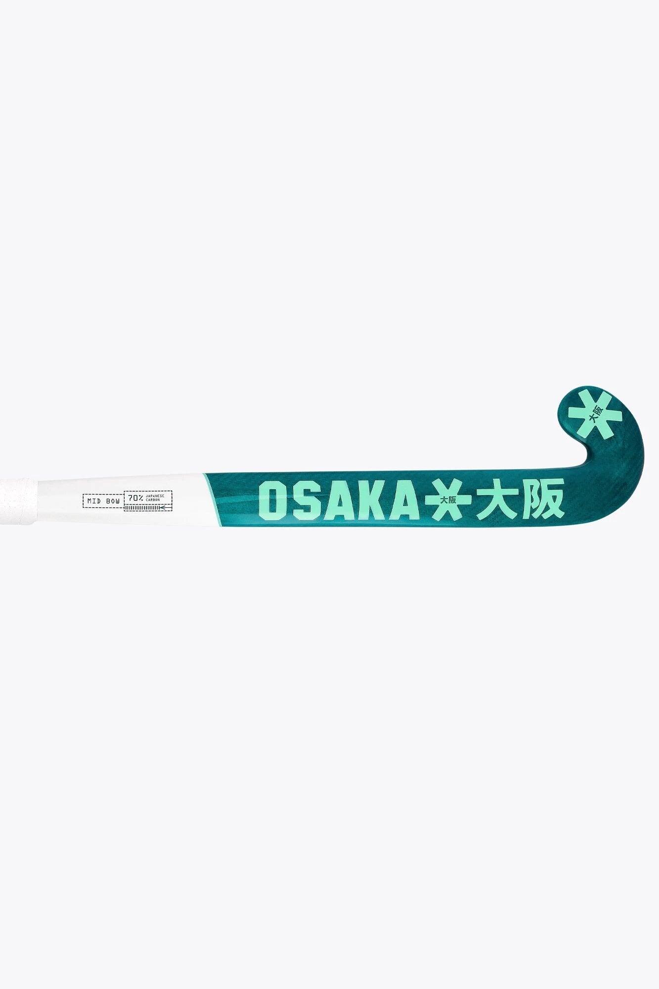 Mazza da hockey su prato Osaka Mid Bow 70 | Verde acqua trasformabile 5/6