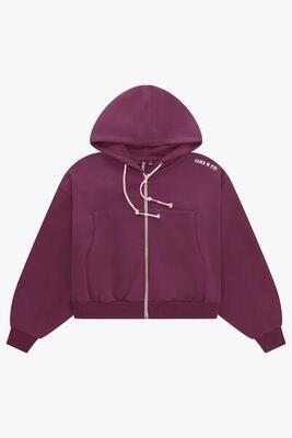 Osaka dames cropped full zip hoodie | kersenlak