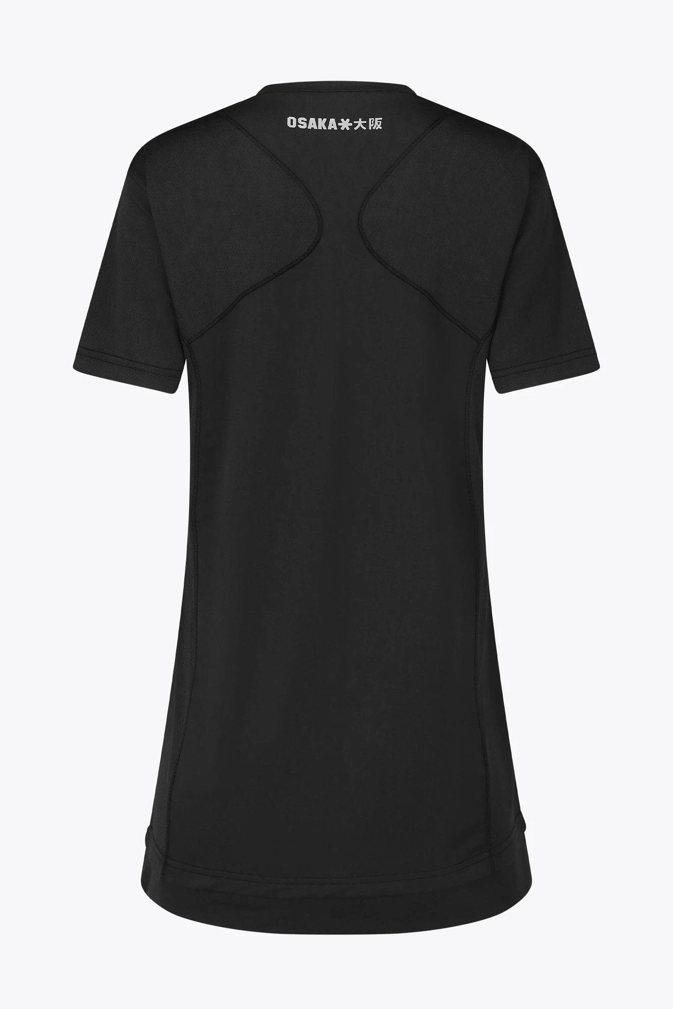 Robe technique à col en V Osaka pour femmes | Noir 4/6