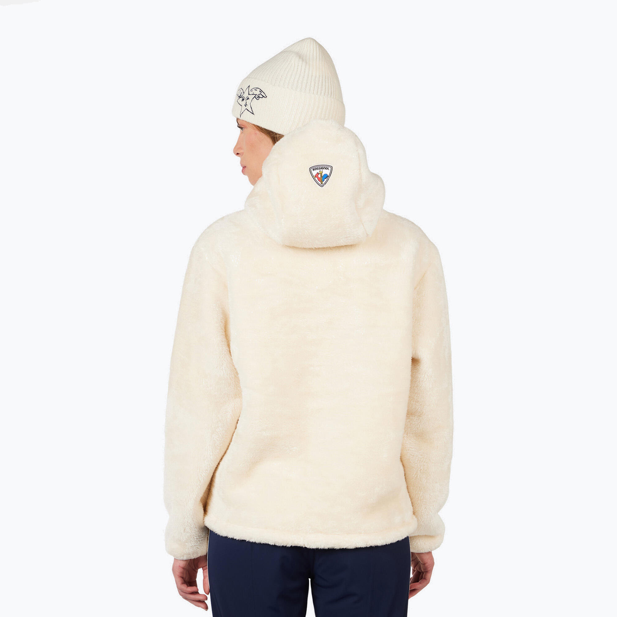 Sweat-shirt femme Rossignol JCC Valdiz en polaire 3/5