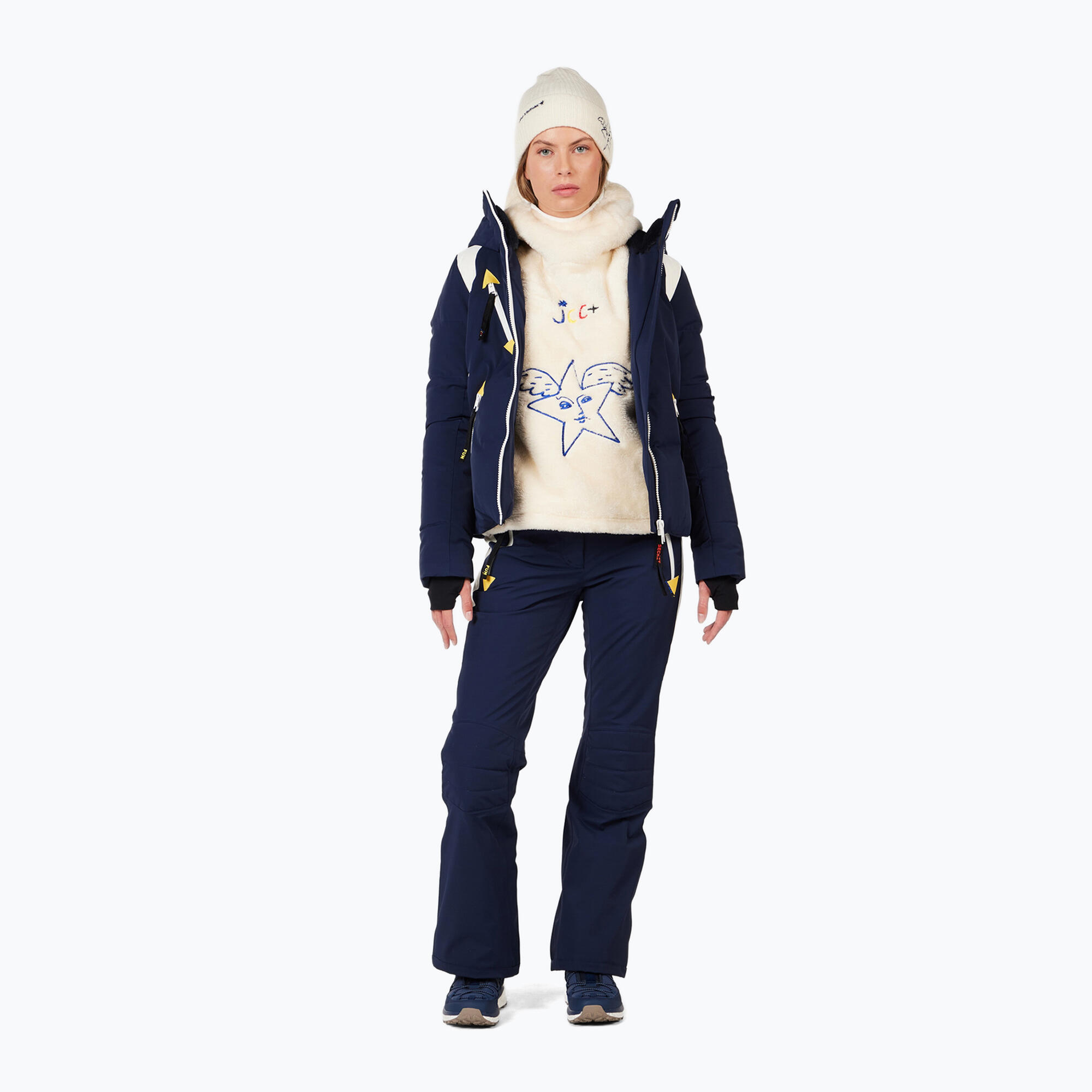 Sweat-shirt femme Rossignol JCC Valdiz en polaire 2/5