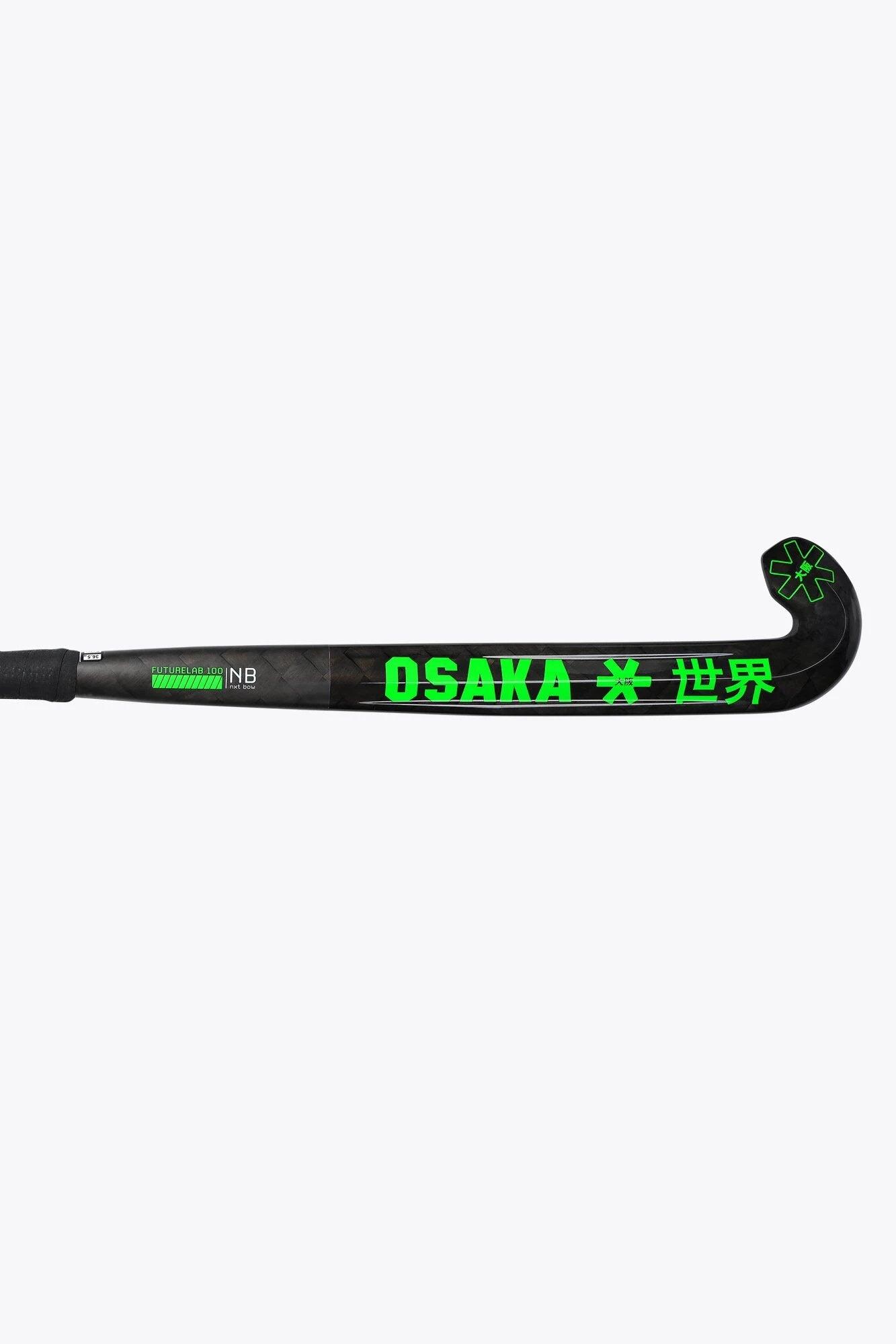 Bâton de hockey sur gazon Osaka Pro Bow 100 - Futurelab | Noir emblématique 5/6
