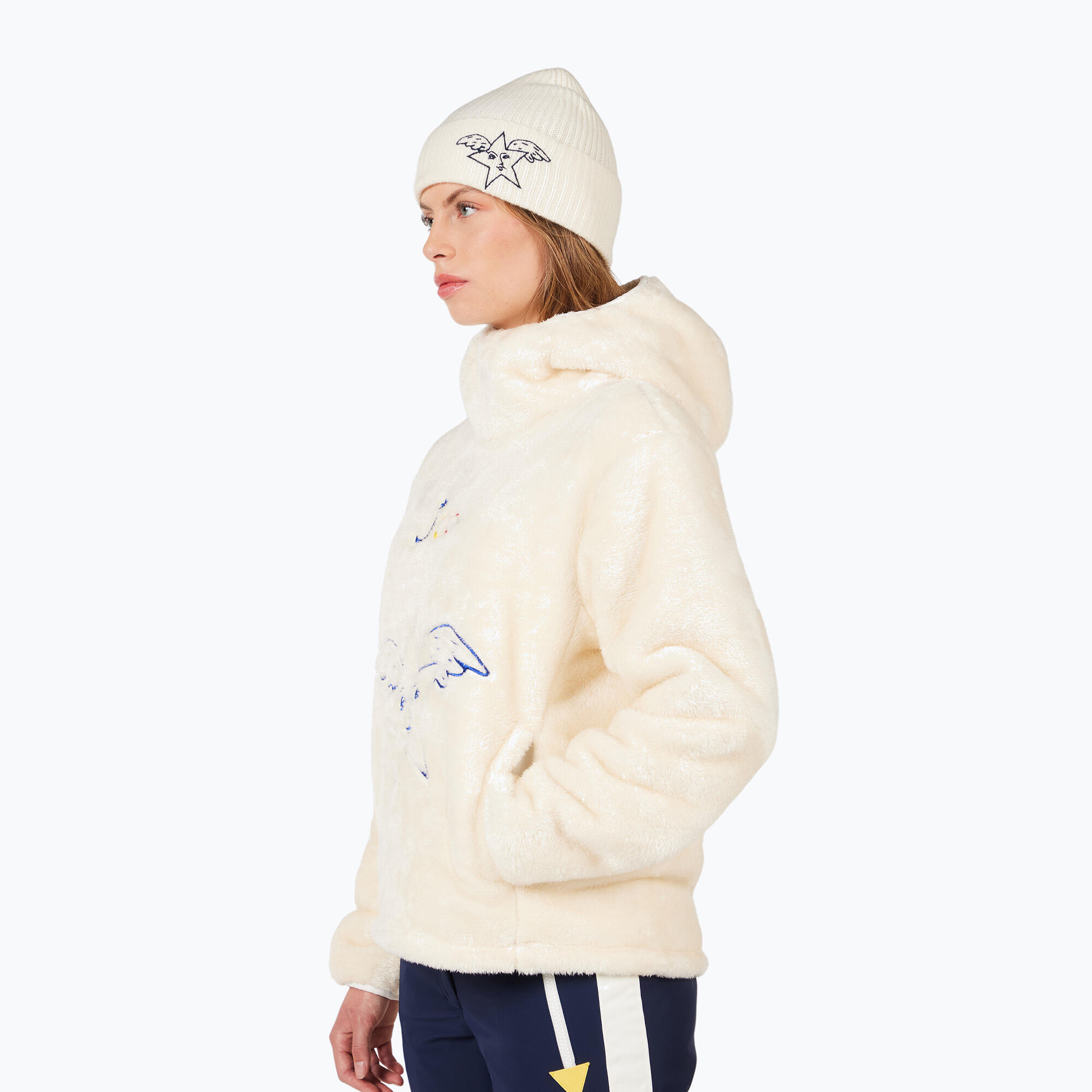 Sweat-shirt femme Rossignol JCC Valdiz en polaire 4/5