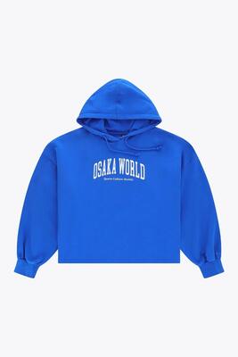 Osaka dames cropped hoodie | prinses blauw