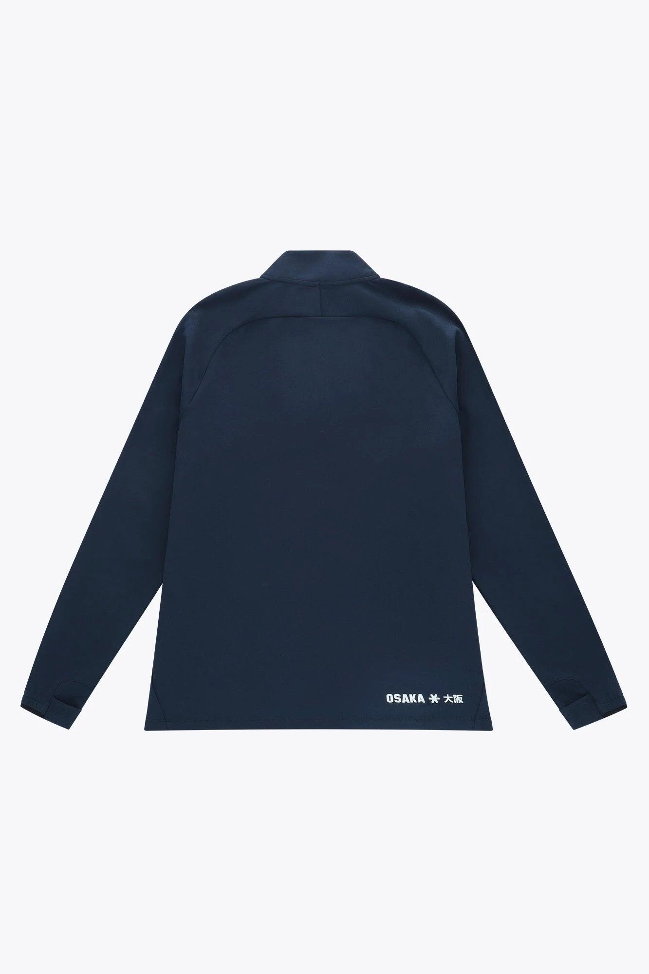 Pull demi-zippé femme Osaka | Marine 3/4