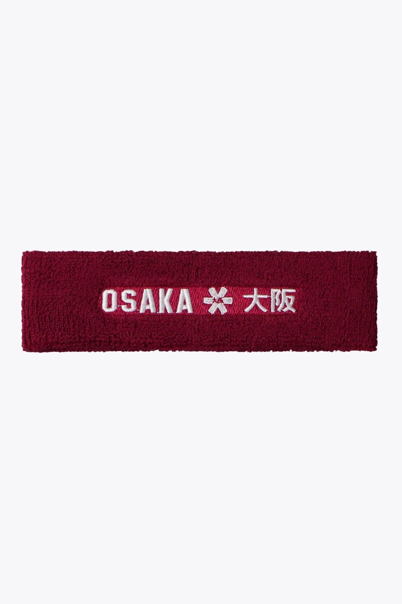 Bandeau anti-transpiration Osaka | Laque cerise 2/3