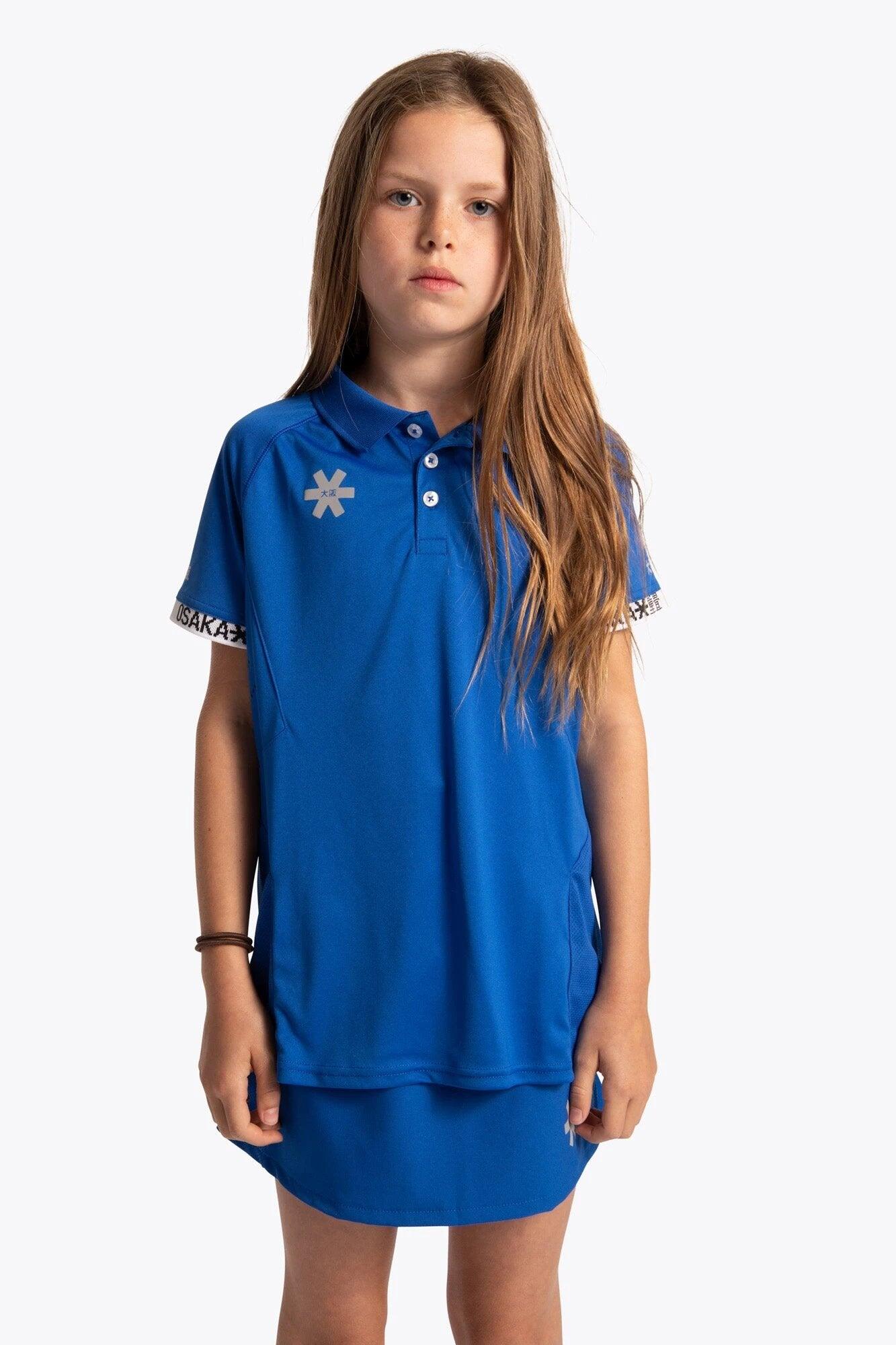 Osaka kinderpoloshirt | Koningsblauw 5/6