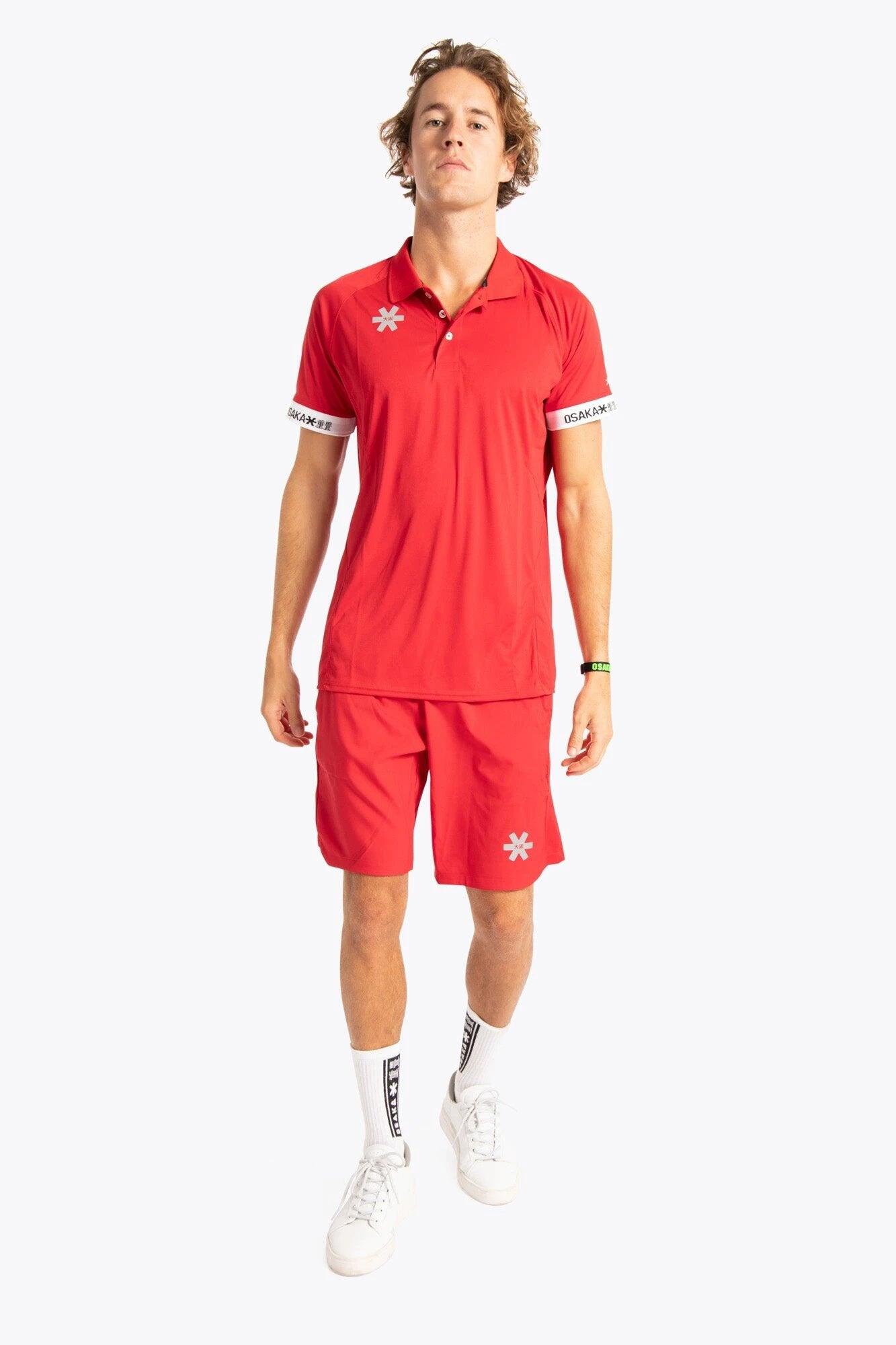 Polo homme Osaka | Rouge 6/6