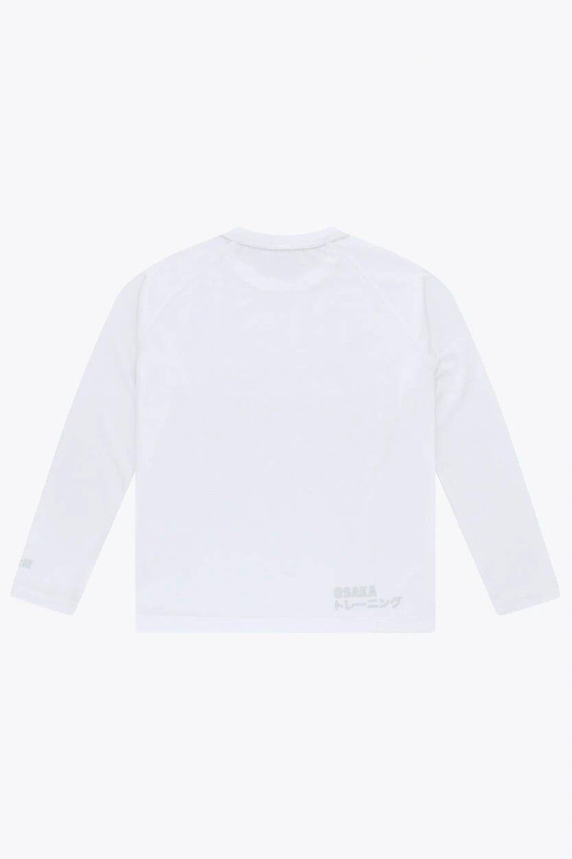 T-shirt d'entraînement à manches longues pour enfants Osaka | Blanc 3/6