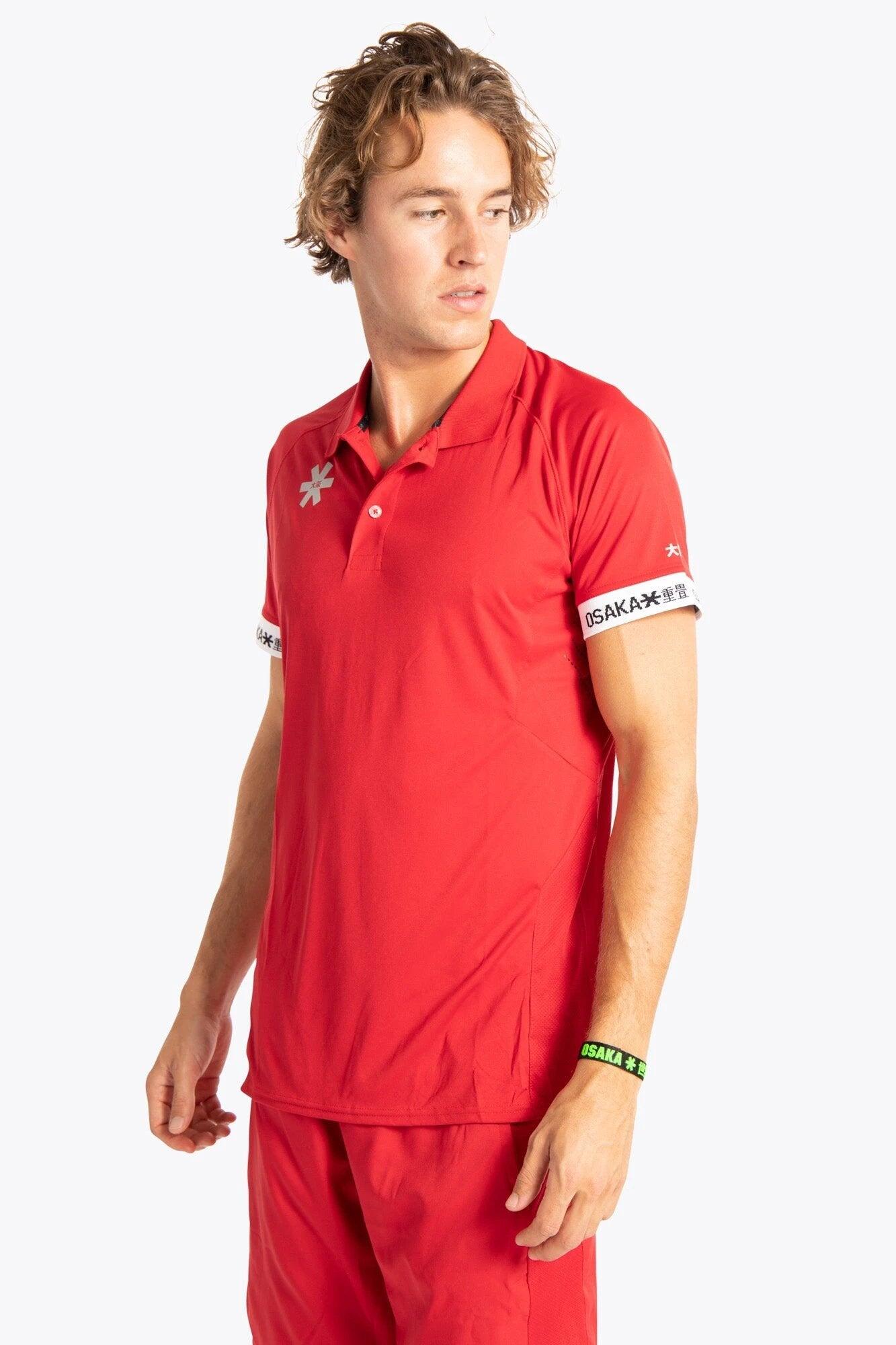 Polo homme Osaka | Rouge 4/6