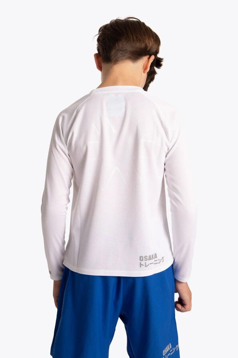 T-shirt d'entraînement à manches longues pour enfants Osaka | Blanc 5/6