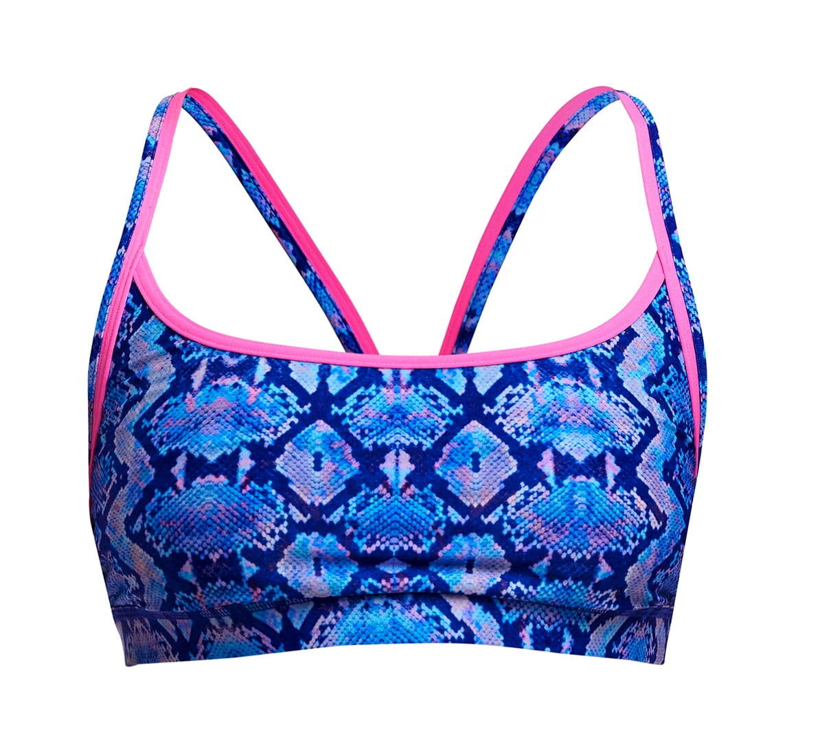 Strój dwuczęściowy Funkita Sports Top Blue Viper - góra od bikini 6/7