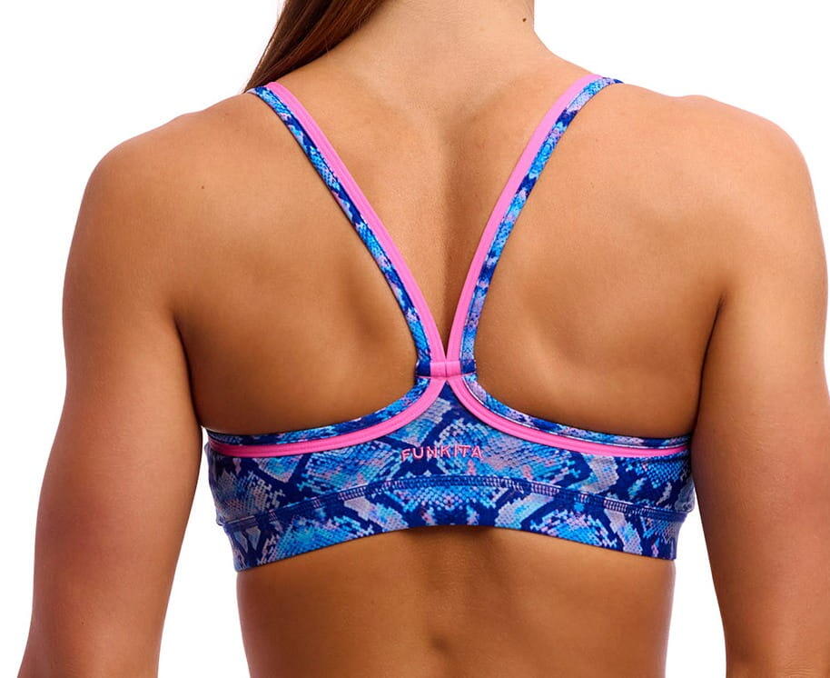 Strój dwuczęściowy Funkita Sports Top Blue Viper - góra od bikini 2/7