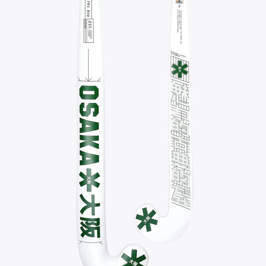 Osaka Field Hockey Stick Pro Bow 25 | White