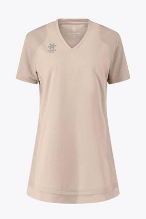 Robe technique à col en V Osaka pour femme | Gris soutenu