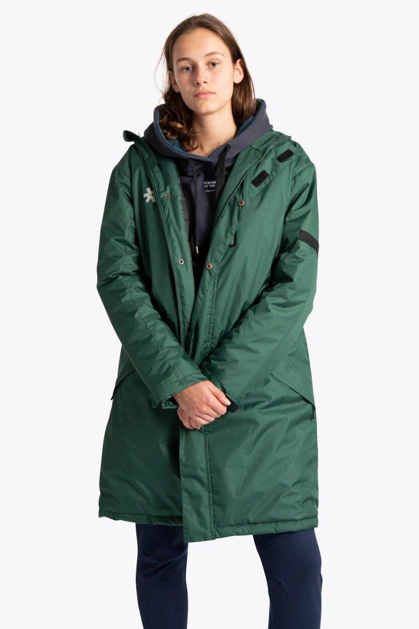 Osaka unisex stadionjas | Donkergroen 5/6