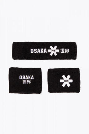 Ensemble de bandeaux anti-transpiration Osaka | Noir-Blanc