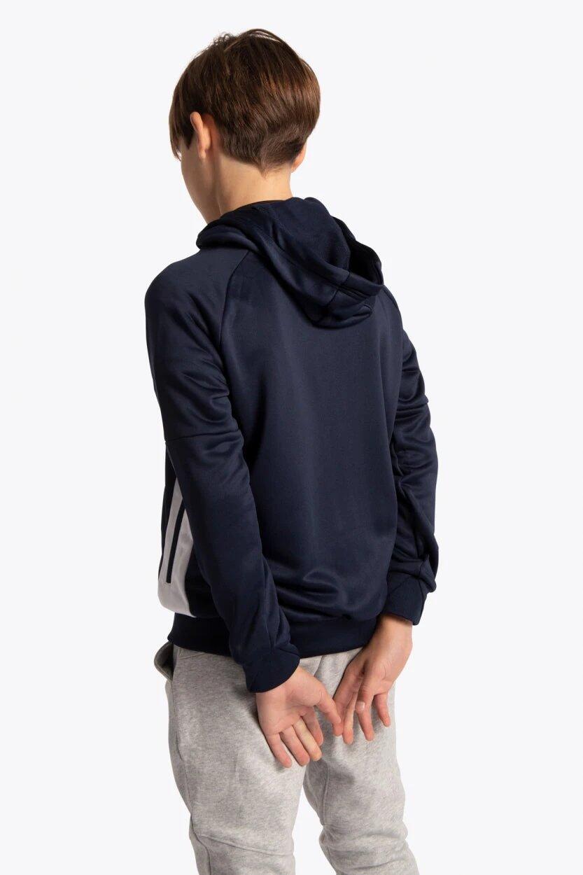 Sudadera con capucha y cremallera de entrenamiento Osaka para niños | Marina de 3/6