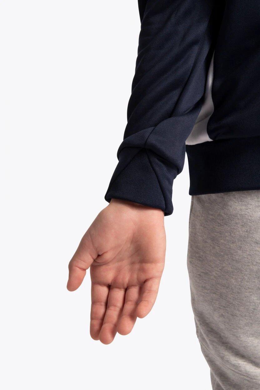 Sudadera con capucha y cremallera de entrenamiento Osaka para niños | Marina de 6/6