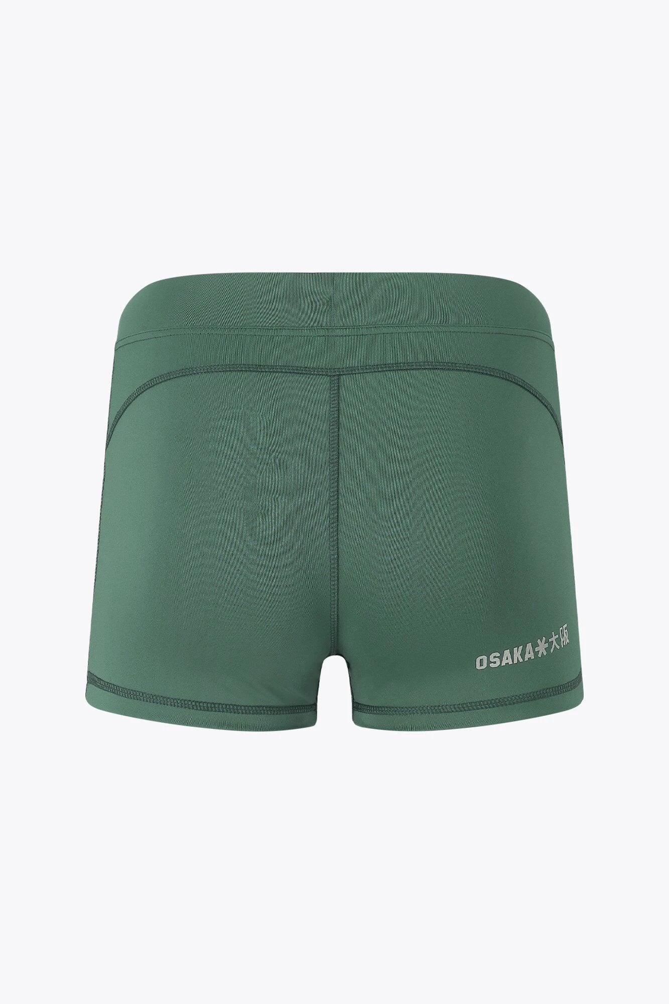 Pantaloncini da ciclista Osaka Tech Short da donna | Bayou Green 3/3