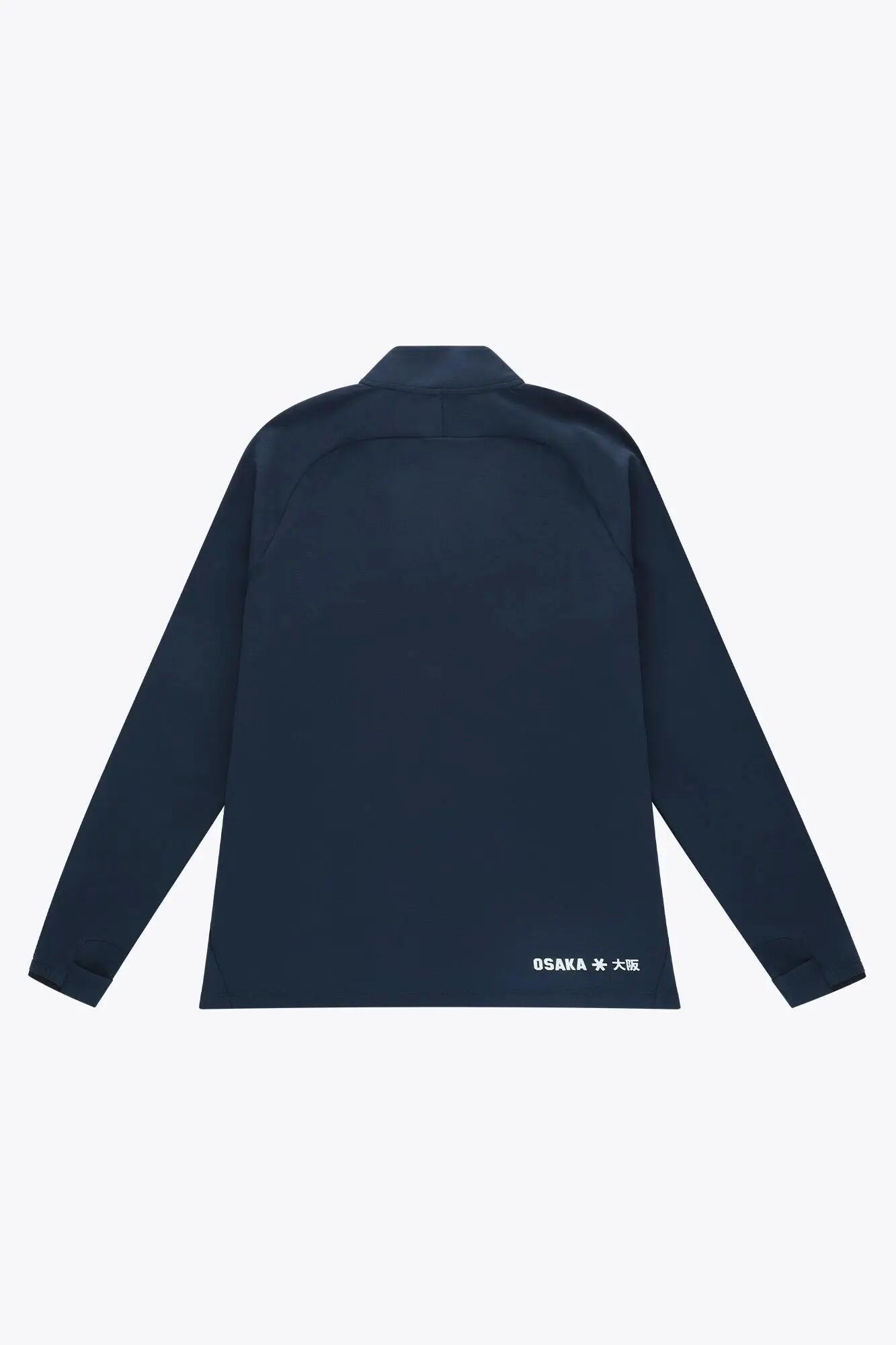 Pull demi-zippé femme Osaka | Marine 3/4