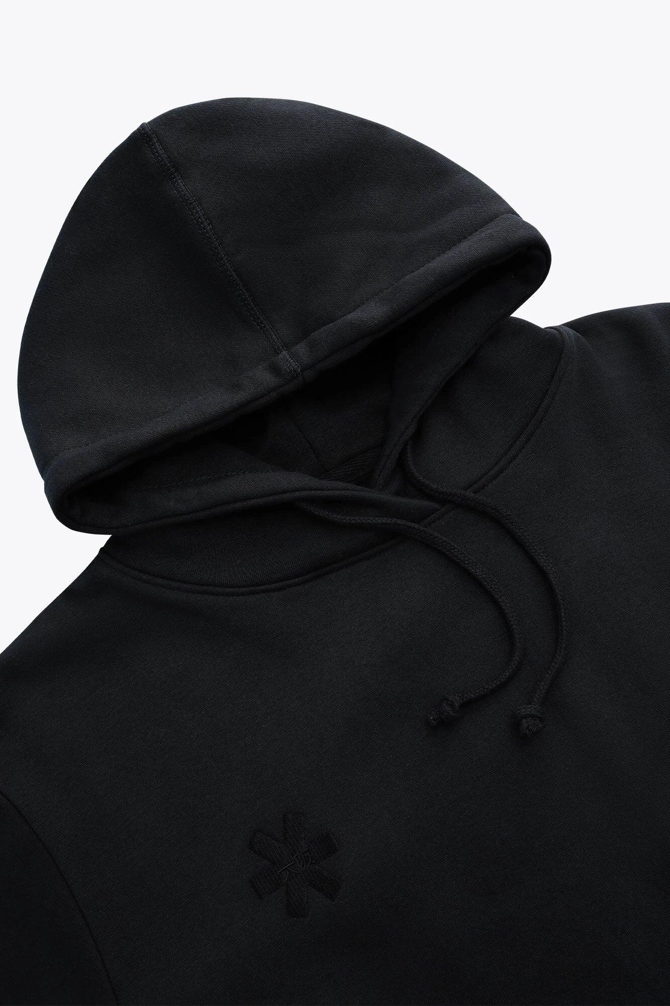 Sudadera con capucha unisex Osaka básica | Negro 4/6
