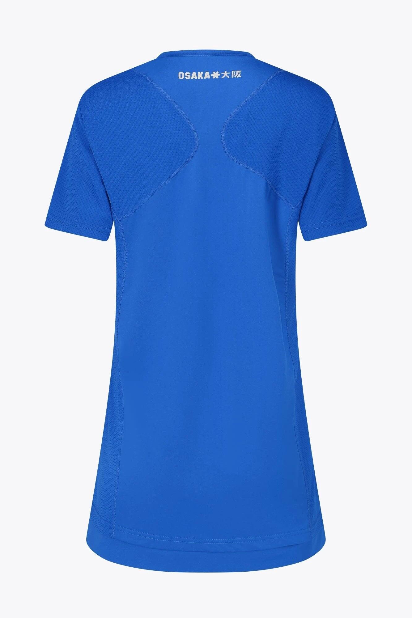 Vestido técnico con cuello en V para mujer Osaka | princesa azul 4/6