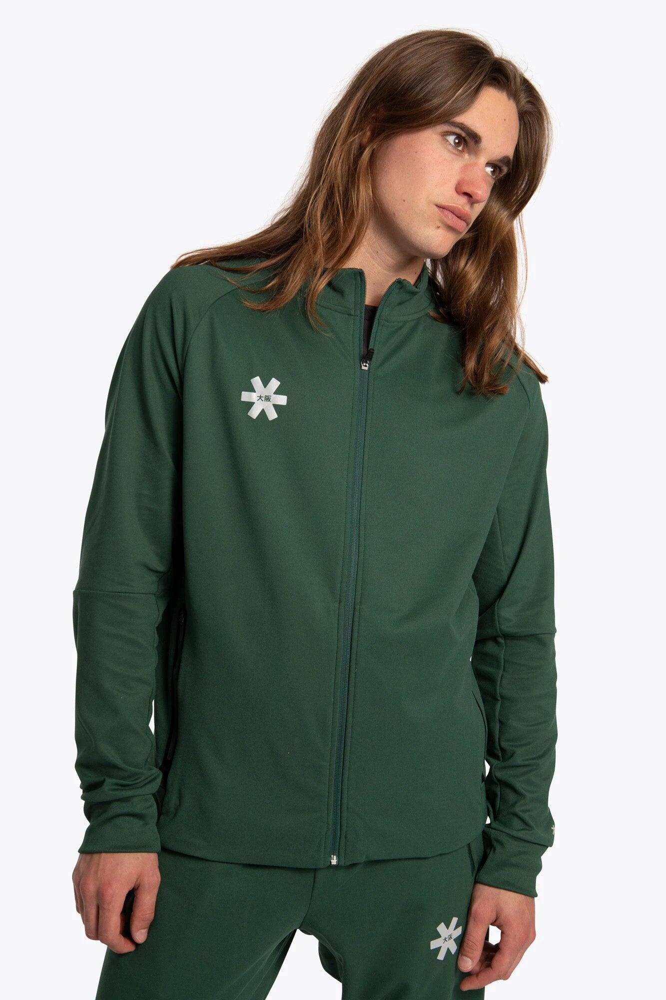 Haut de survêtement Osaka pour hommes | Vert foncé 3/6