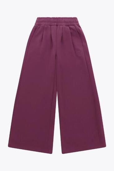 Pantaloni della tuta da donna Osaka a gamba larga | Lacca ciliegia