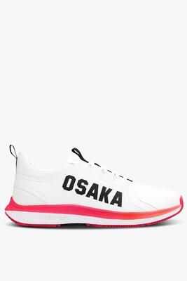 Osaka hockeyschoenen furo indoor | wit-framboos