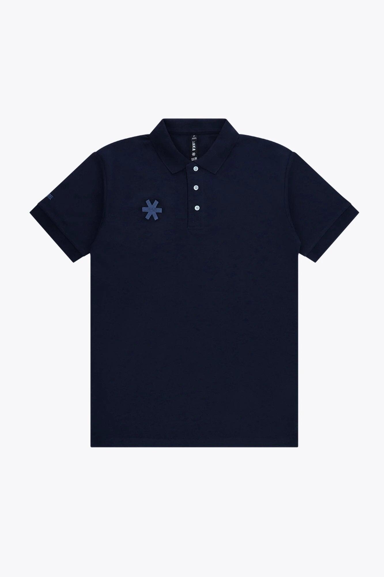 Osaka Polo unisexe basique | Marine 1/4