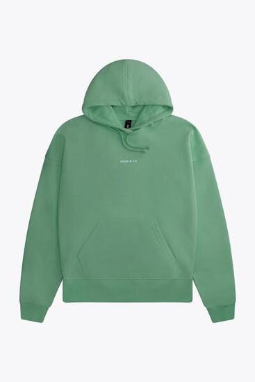 Sweat à capuche femme Osaka | Vert