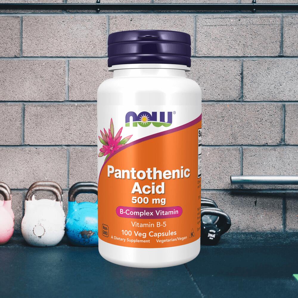 Now Foods Pantothenic Acid 500mg (100 vcaps) Unflavoured 2/3
