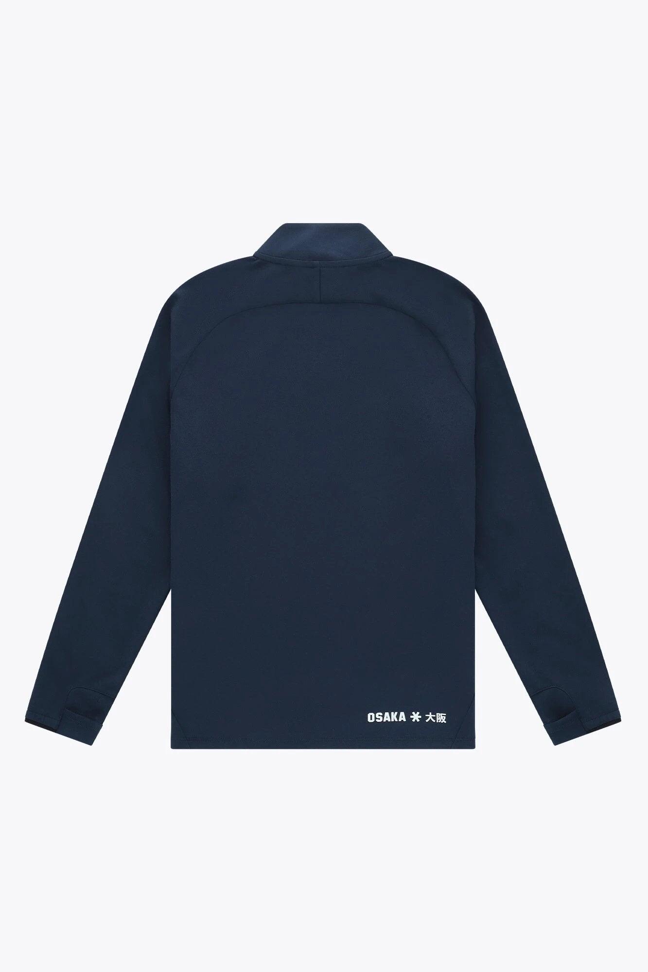 Pull demi-zippé pour enfants Osaka | Marine 3/4