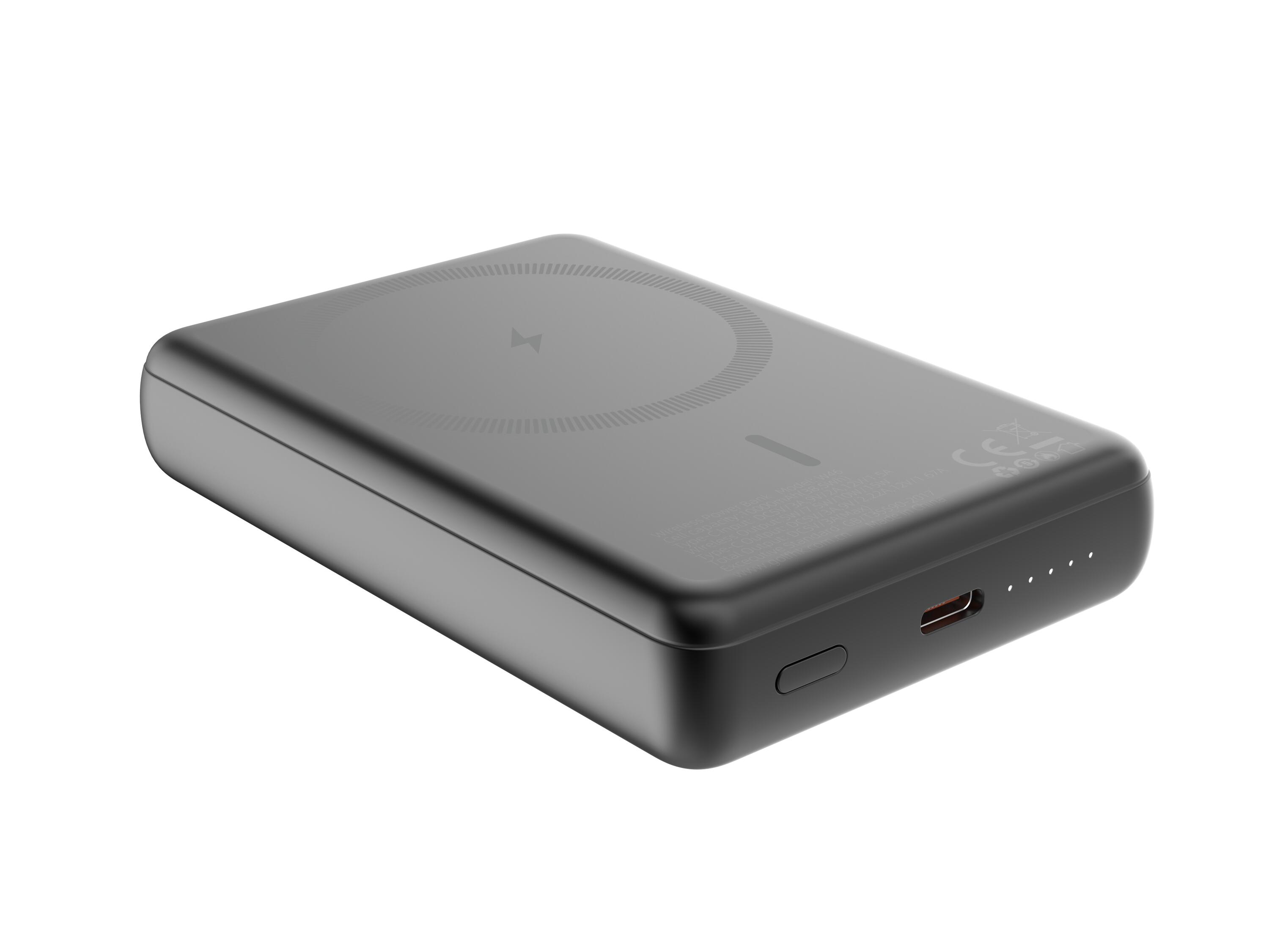 DCU Tecnologic batería externa MagSlim Metal MAGSAFE PD20W 10000mAh 2/2