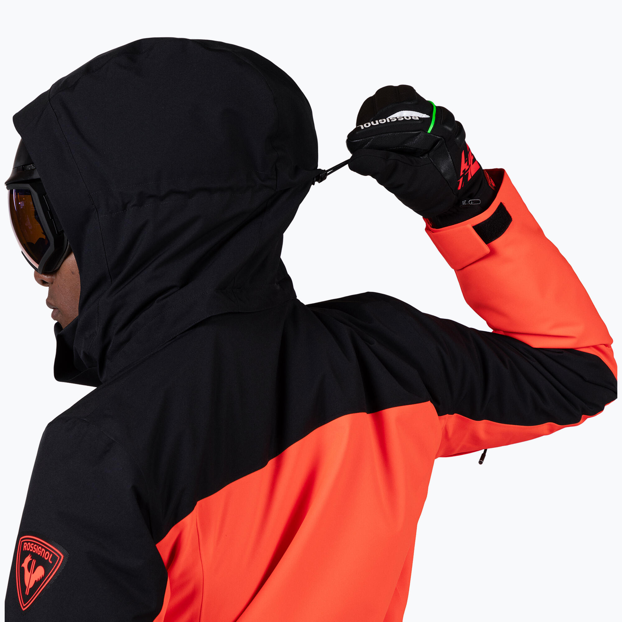 Kurtka narciarska Rossignol Hero Velika Insulated Neon Red - L 5/5