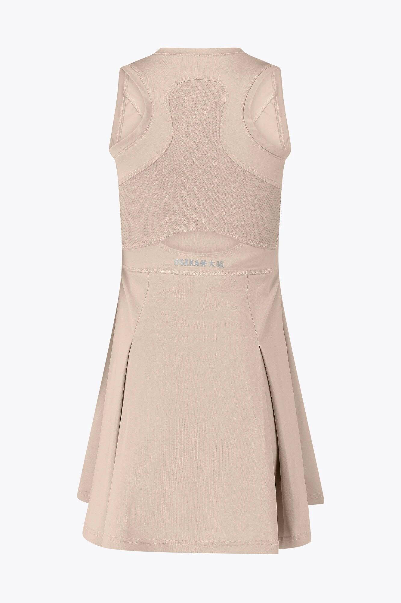 Vestido Osaka para mujer con vuelo | Gris sostenible 3/3