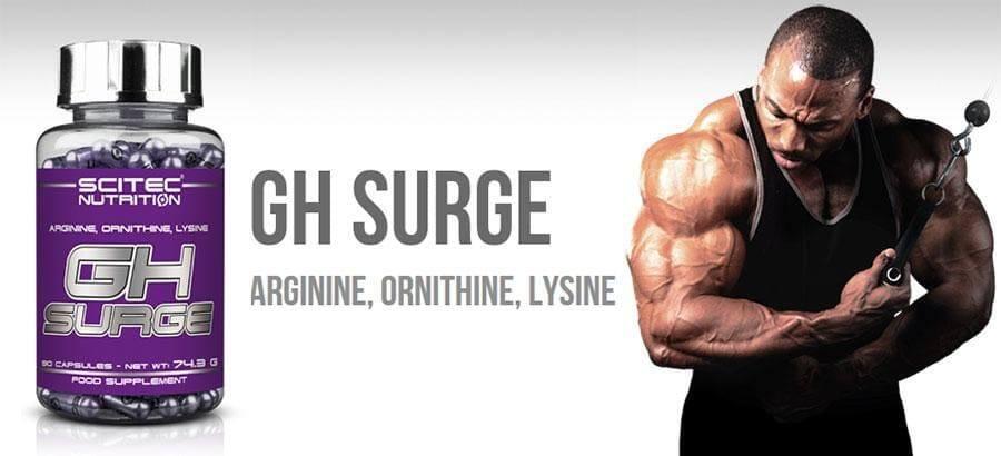 Scitec Nutrition GH Surge - Arginina, Ornitina y Lisina 90 Cápsulas 2/4