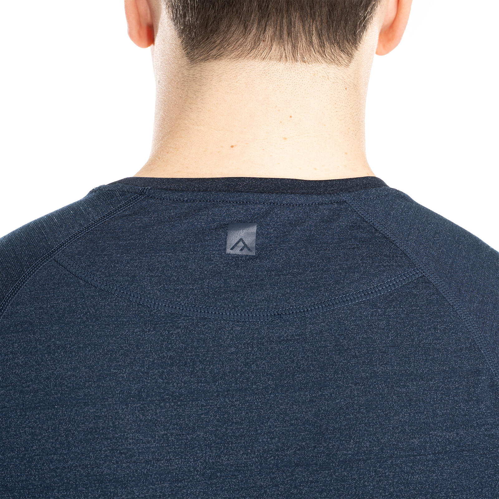 Nilo Merino Baselayer Shirt Herren kurzarm Wandern - deepblue 6/7