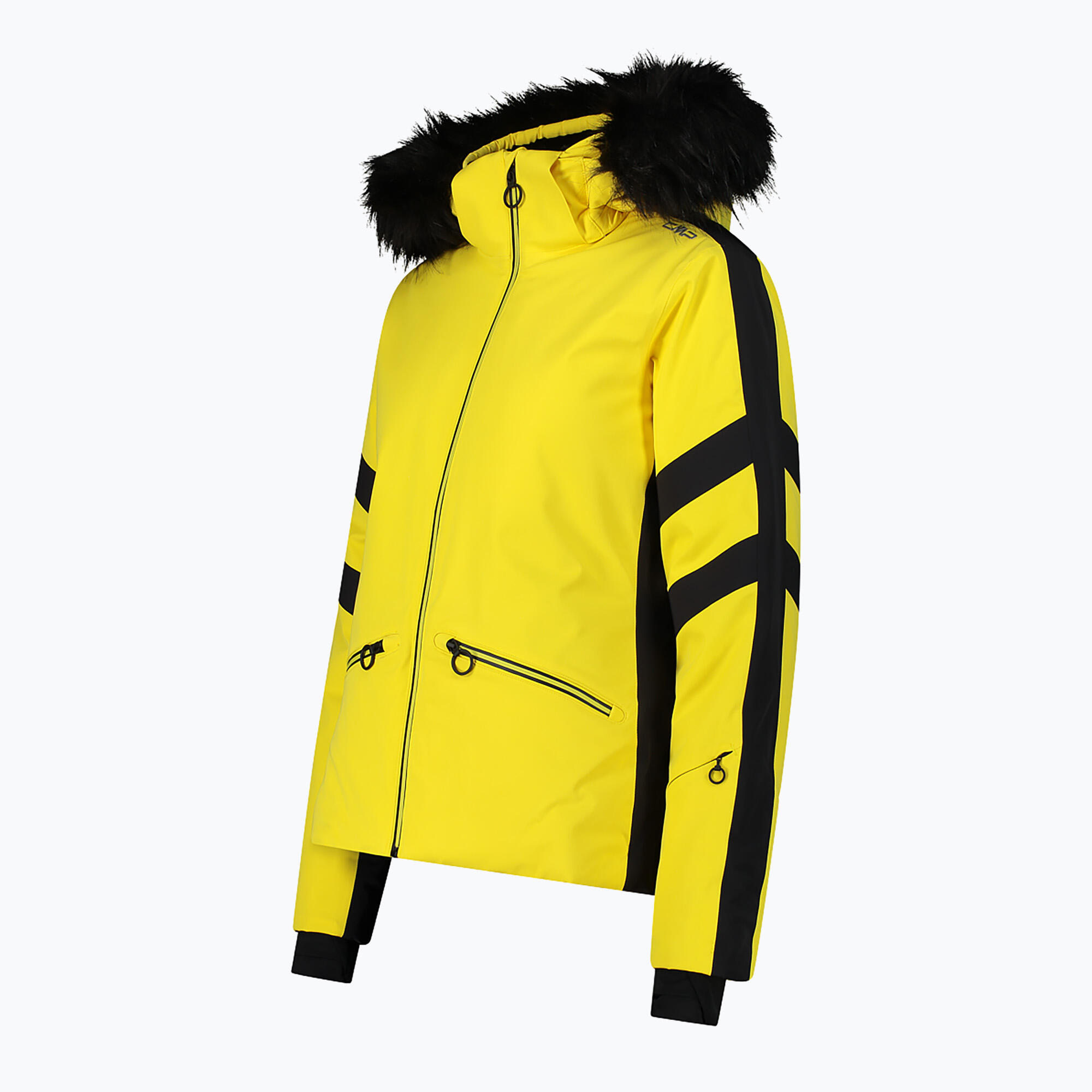 Kurtka narciarska damska CMP 35W0246 Zip Hood Synthetic Fur 3/4