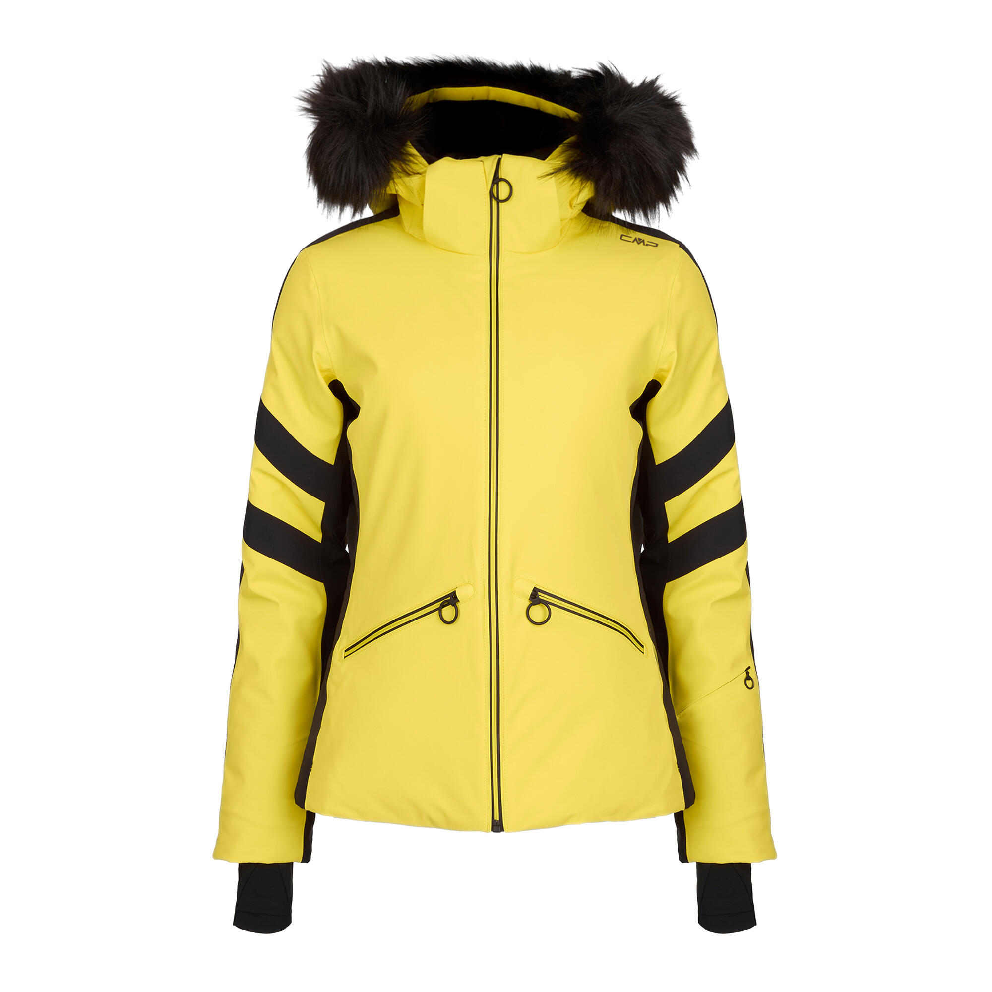 Kurtka narciarska damska CMP 35W0246 Zip Hood Synthetic Fur 4/4