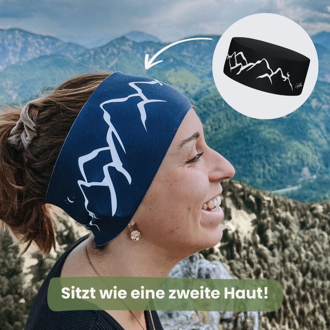 Bergwelten Stirnband: Atmungsaktiv & rutschfest | Ideal für Sport & Alltag 4/7