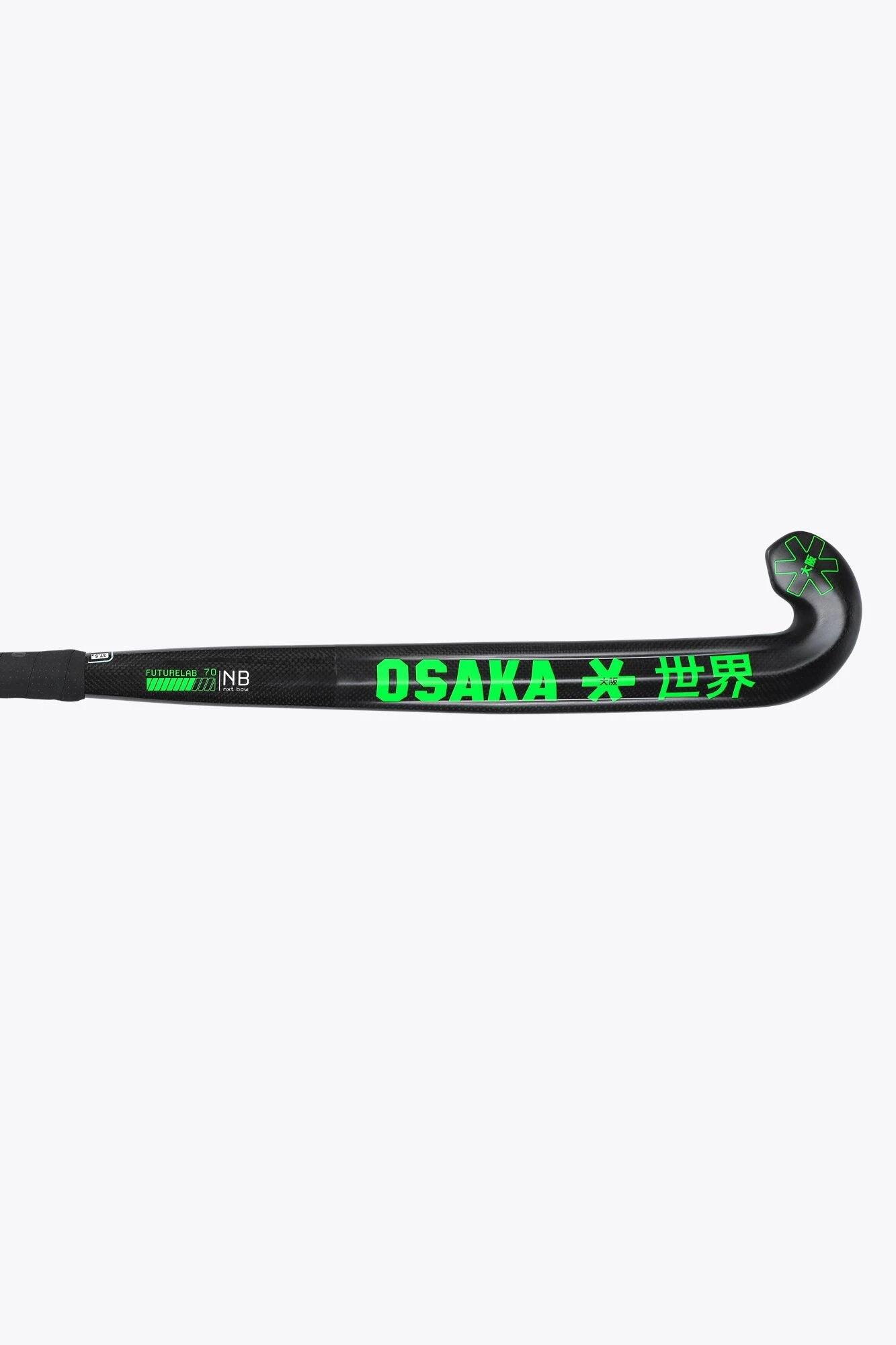 Bâton de hockey sur gazon Osaka Pro Bow 70 - Futurelab | Noir emblématique 5/6