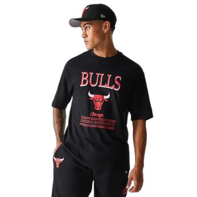 Oversized t-shirt chicago bulls team graphic